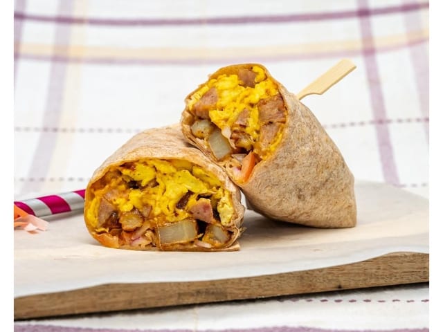 Signature Breakfast Burrito.