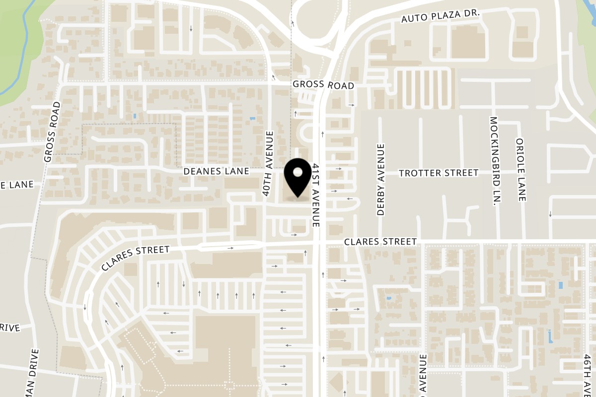 Map showing the location of Blue Lava Café on 2121 41st Ave Ste 107 in Capitola